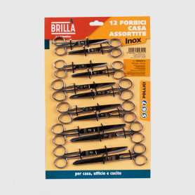 Forbici casa assortite - 12 pz
