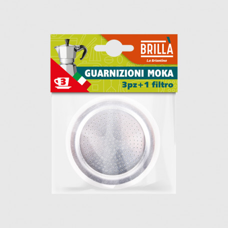 Guarnizioni moka - 3 tazze