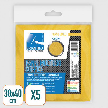Panni Soffice Multiuso - Giallo
