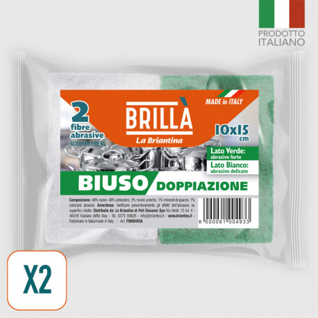Fibra Biuso Doppia Azione - 2 pz