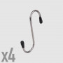 Ganci appenditutto S - 4 pz