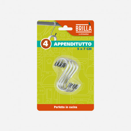 Ganci appenditutto S - 4 pz