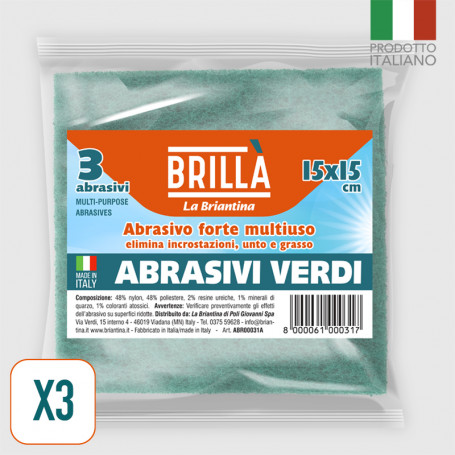 Abrasivi Verdi - 3 pz
