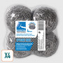 Spugne Inox - 60 g - 4 pz