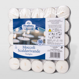 Moccoli Scaldavivande in confezione termoretraibile - 50 pz