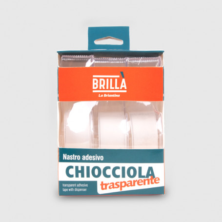 Nastro adesivo trasparente Chiocciola - 3 pz