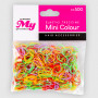 Elastici Mini Colour Treccine - 500pz