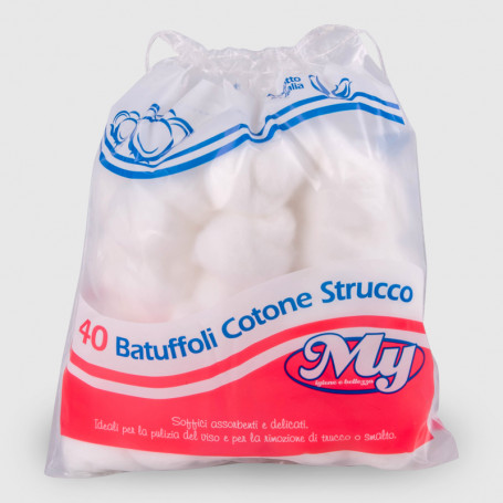 Batuffoli Cotone Strucco - 40 pz