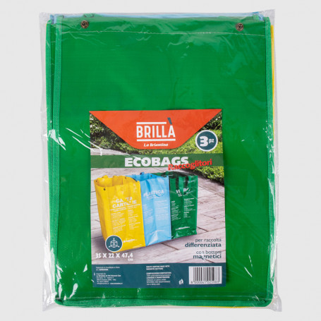 Raccoglitori Ecobags 3 pz
